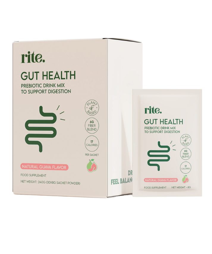 GUT HEALTH GUAVA Prebiotic drink mix - box - 15 sachets of 8g