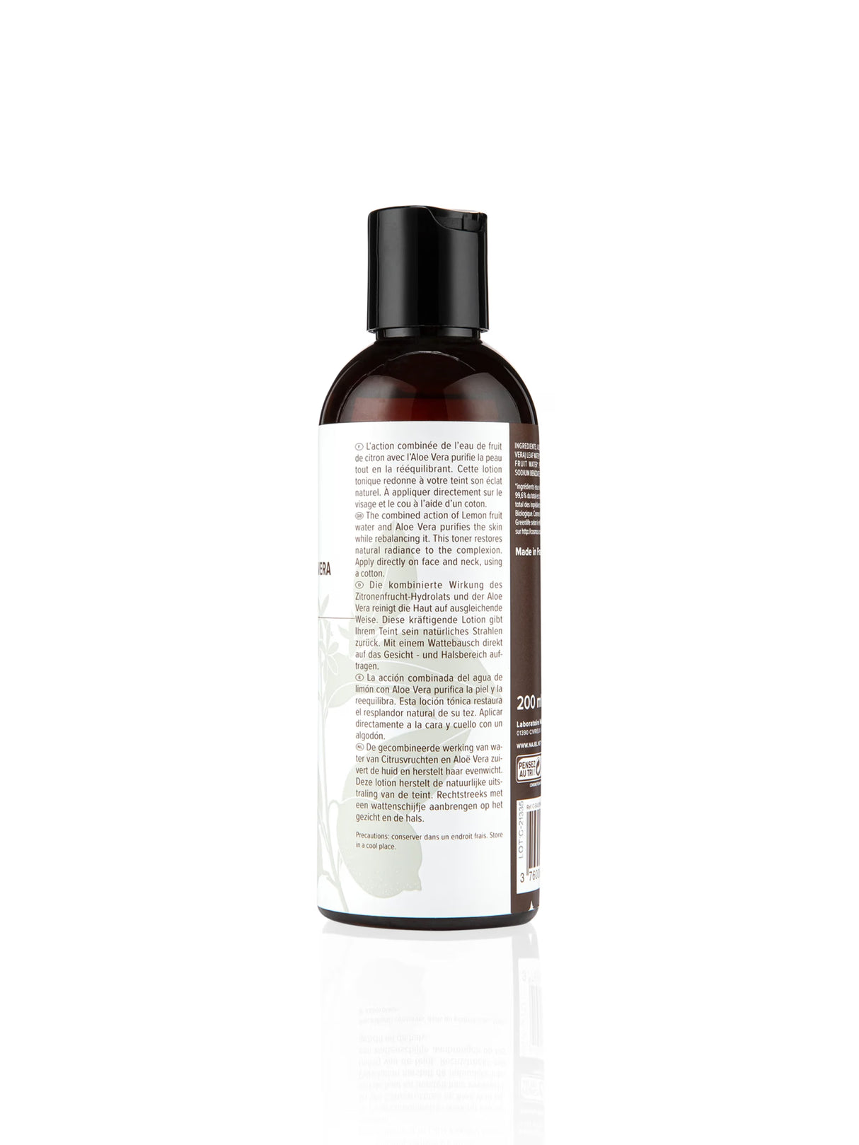 Organic Hyrdolate Lemon & Aloe Vera Face Toner 200ml