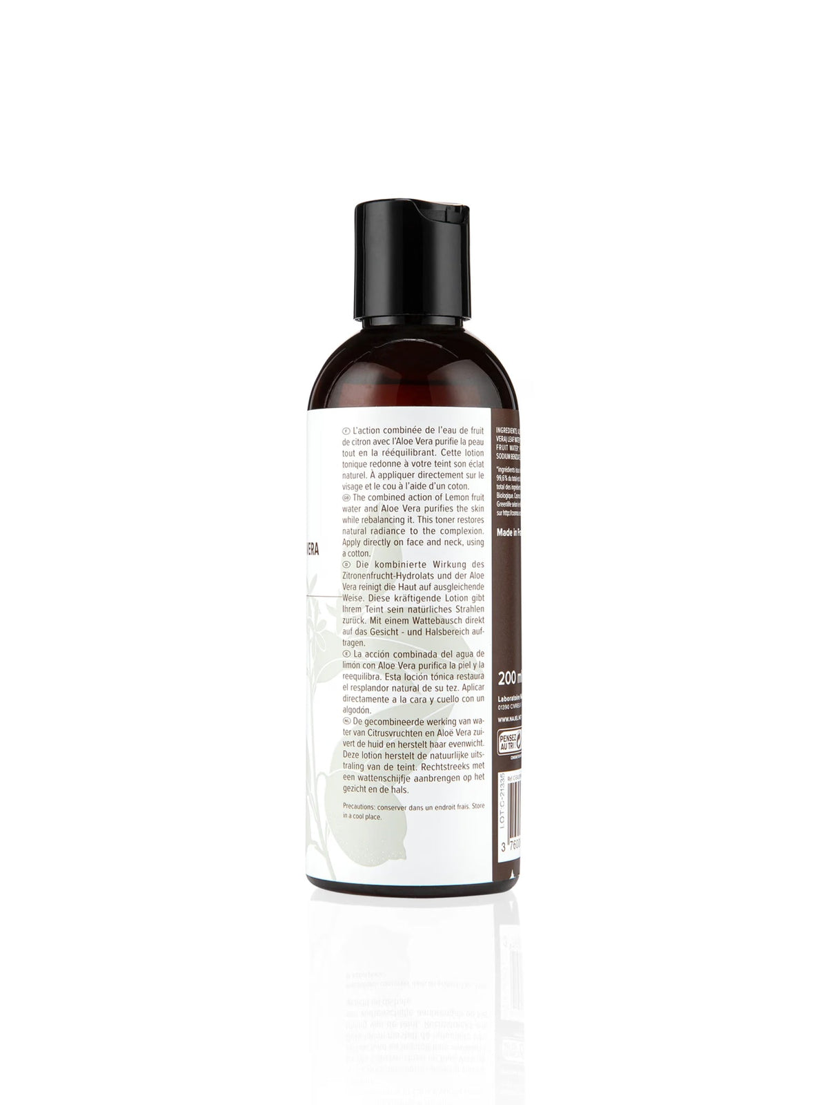 Organic Hyrdolate Lemon & Aloe Vera Face Toner 200ml