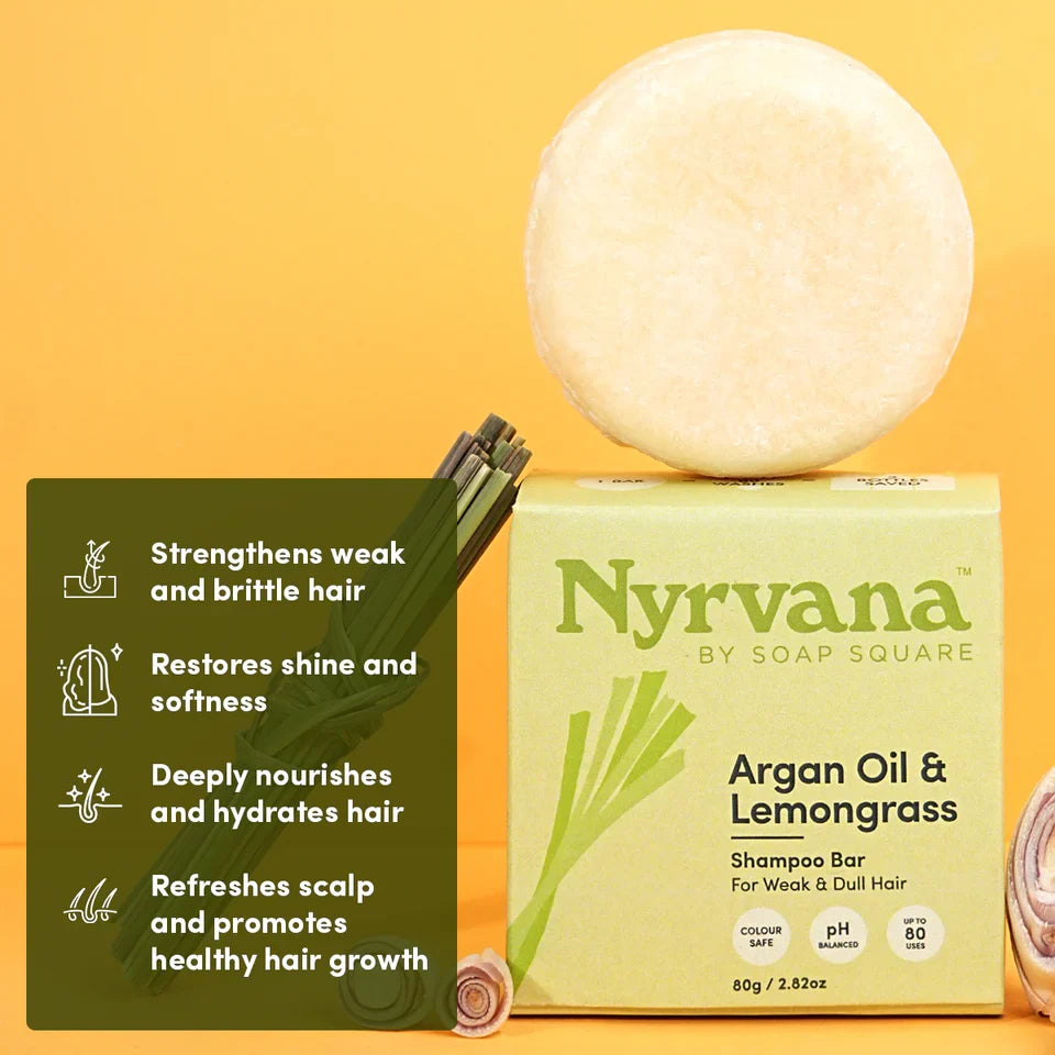 Nyrvana Natural Loofah in Lemongrass Oil Soap