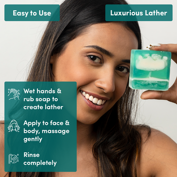 Nyrvana Sea Salt & Moroccan Rhassoul Clay Soap