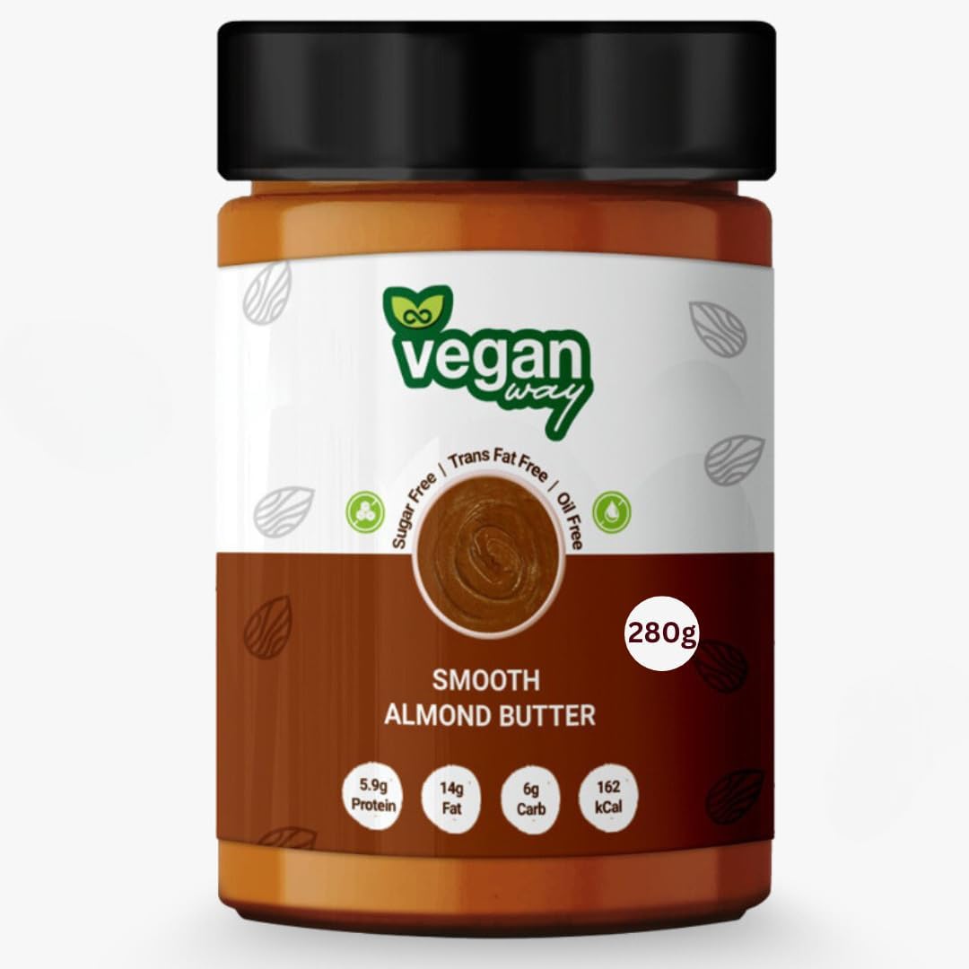 Vegan Way Smooth Almond Butter 280gm
