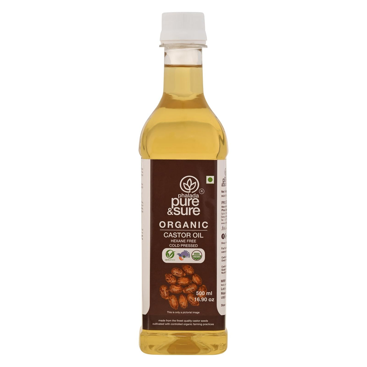 Organic Castor Oil 500ml