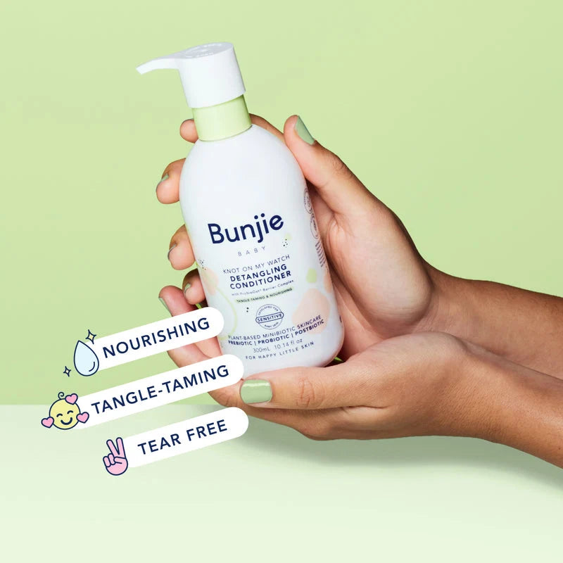Bunjie Baby Detangling Conditioner | Probiotic & Plant-Based Hair Conditioner