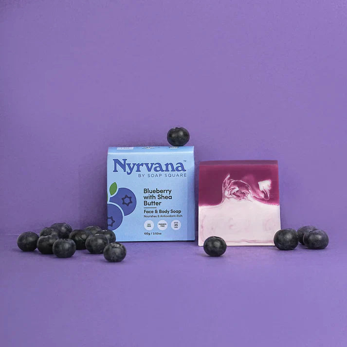 Blueberry With Sea Butter Face & Body Soap