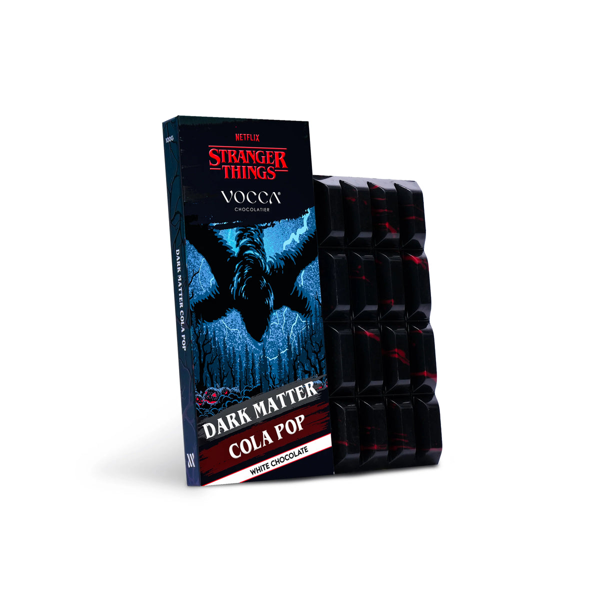 Dark Matter Cola Pop in White Chocolate - 100g
