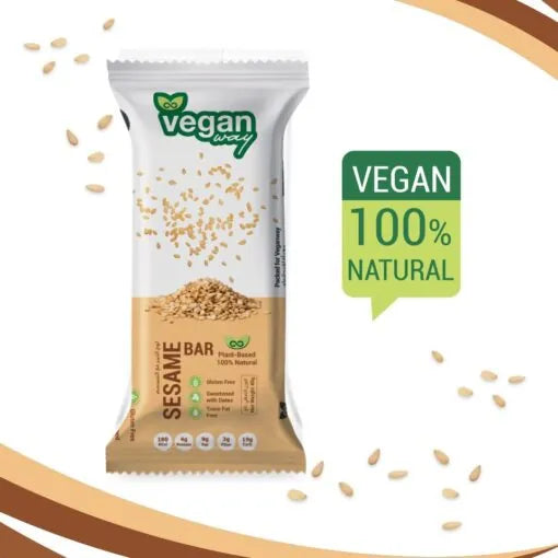 Vegan Sesame Bar | Wholesome Plant-Based Energy Bar