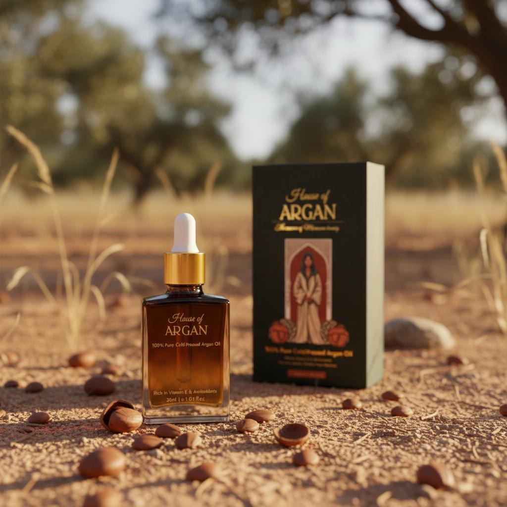 100% pure Cold-pressed Argan Oil 30ml