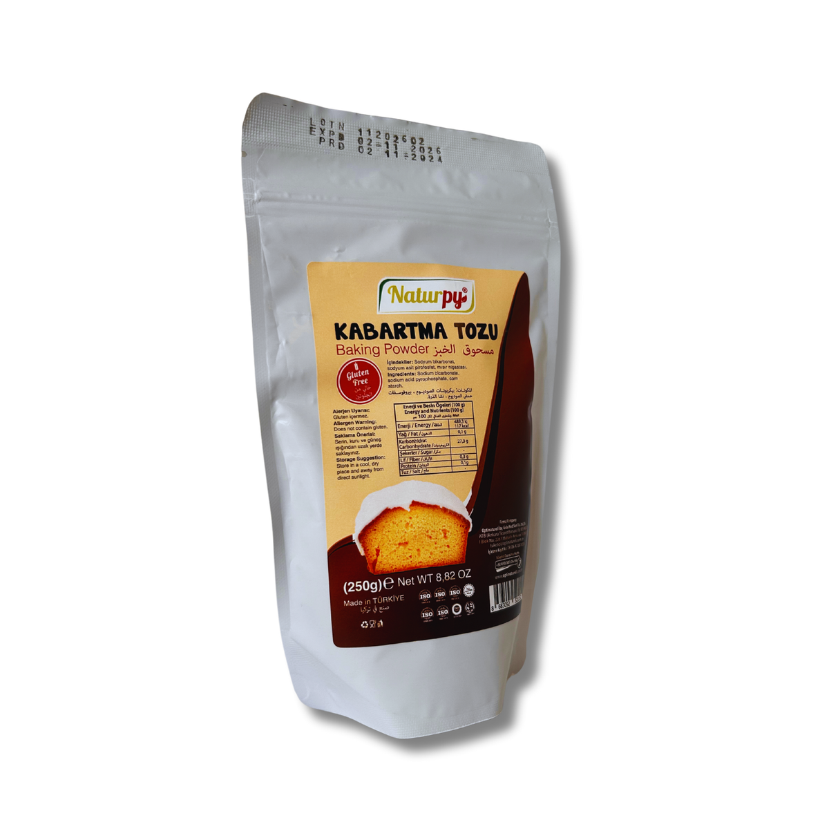 Baking Powder 250g – pure leavening agent for baking