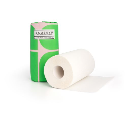 Bambuyu Kitchen Rolls – sustainable bamboo paper towels