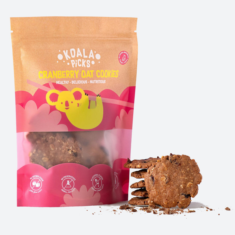 Cranberry Oat Cookies 8 Pcs – wholesome chewy oat cookies