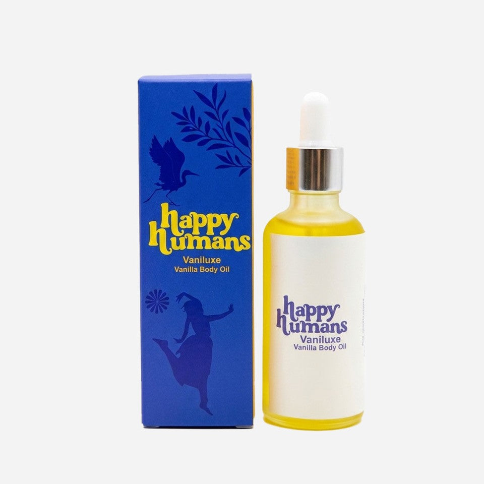 Vaniluxe Handmade Vanilla Body Oil – 50ml | Nourishing Scented Body Oil