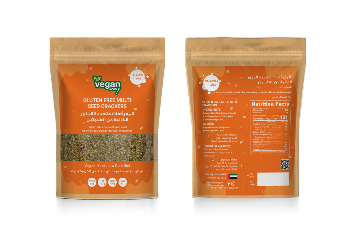 Multi Seed Crackers 100g