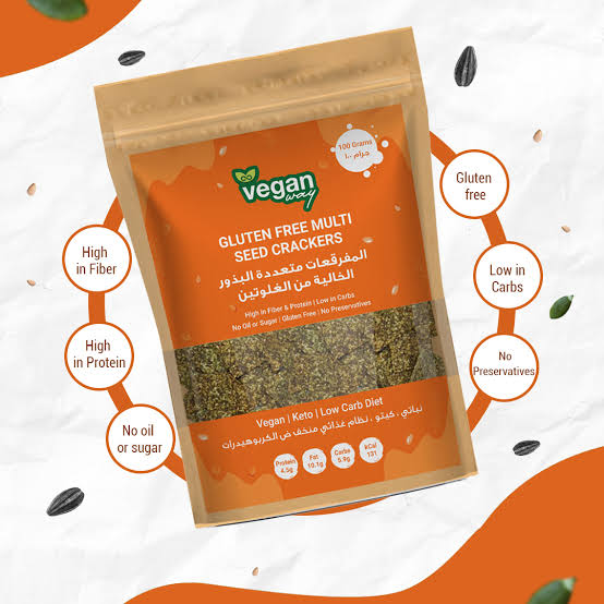 Multi Seed Crackers 100g