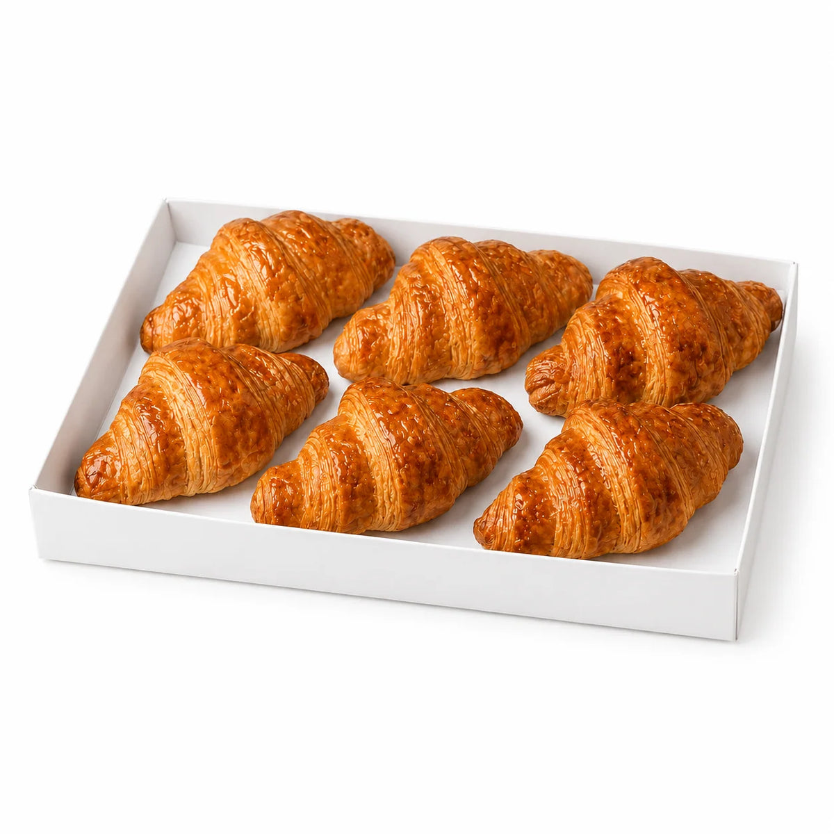 Organic Croissant Plain 6 Pieces
