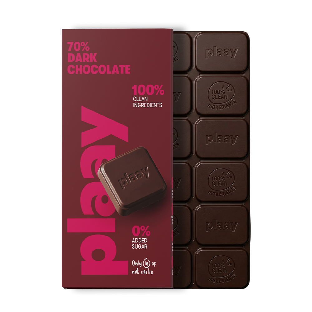 70% Dark Chocolate – 80g | Rich Intense Dark Chocolate Bar
