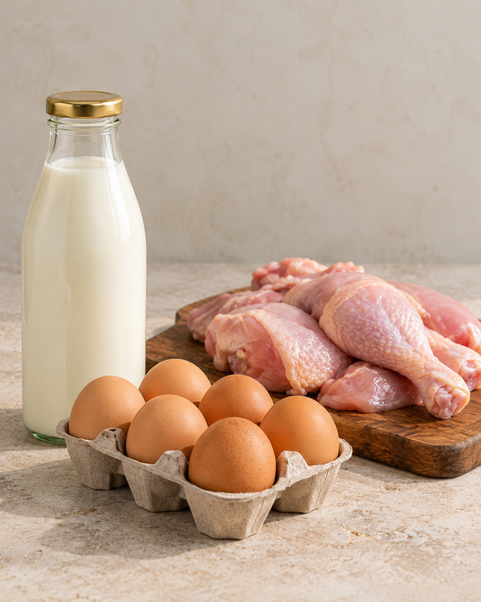 Dairy, Eggs & Meat
