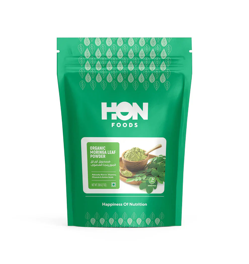 Hon Organic Moringa Leaf Powder 200g