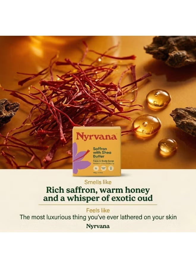 Saffron With Sea Butter Face & Body Soap
