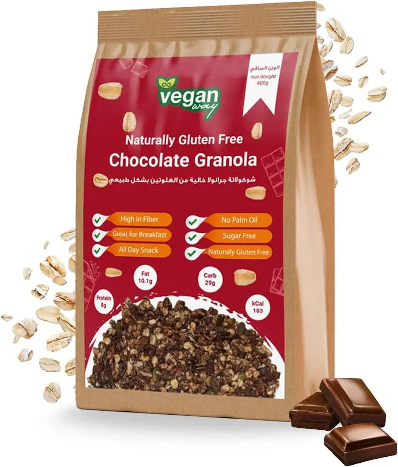 Naturally Gluten free Chocolate Granola 400g