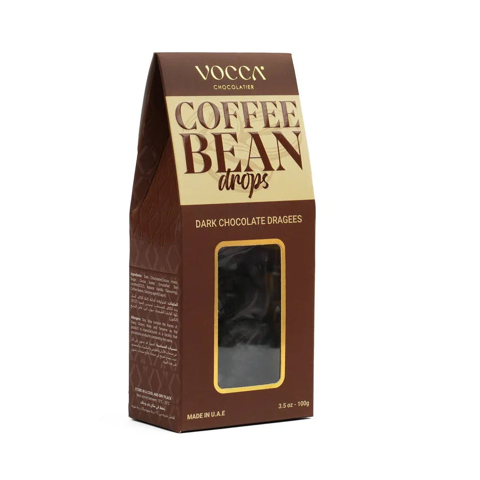 Coffee Beans Drops in Dark Chocolate – 100g