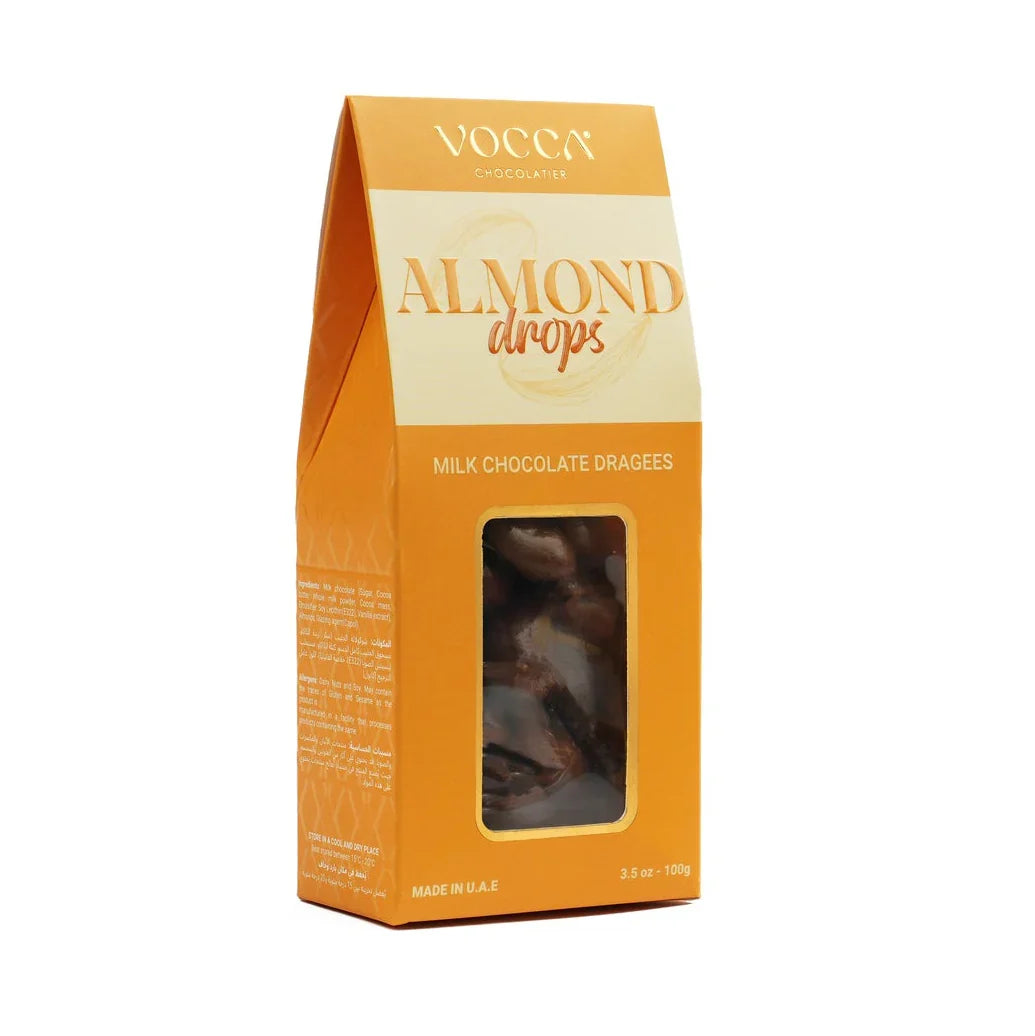 Almond Drops in Milk Chocolate – 100g