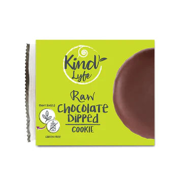 Raw Chocolate Dipped Cookie