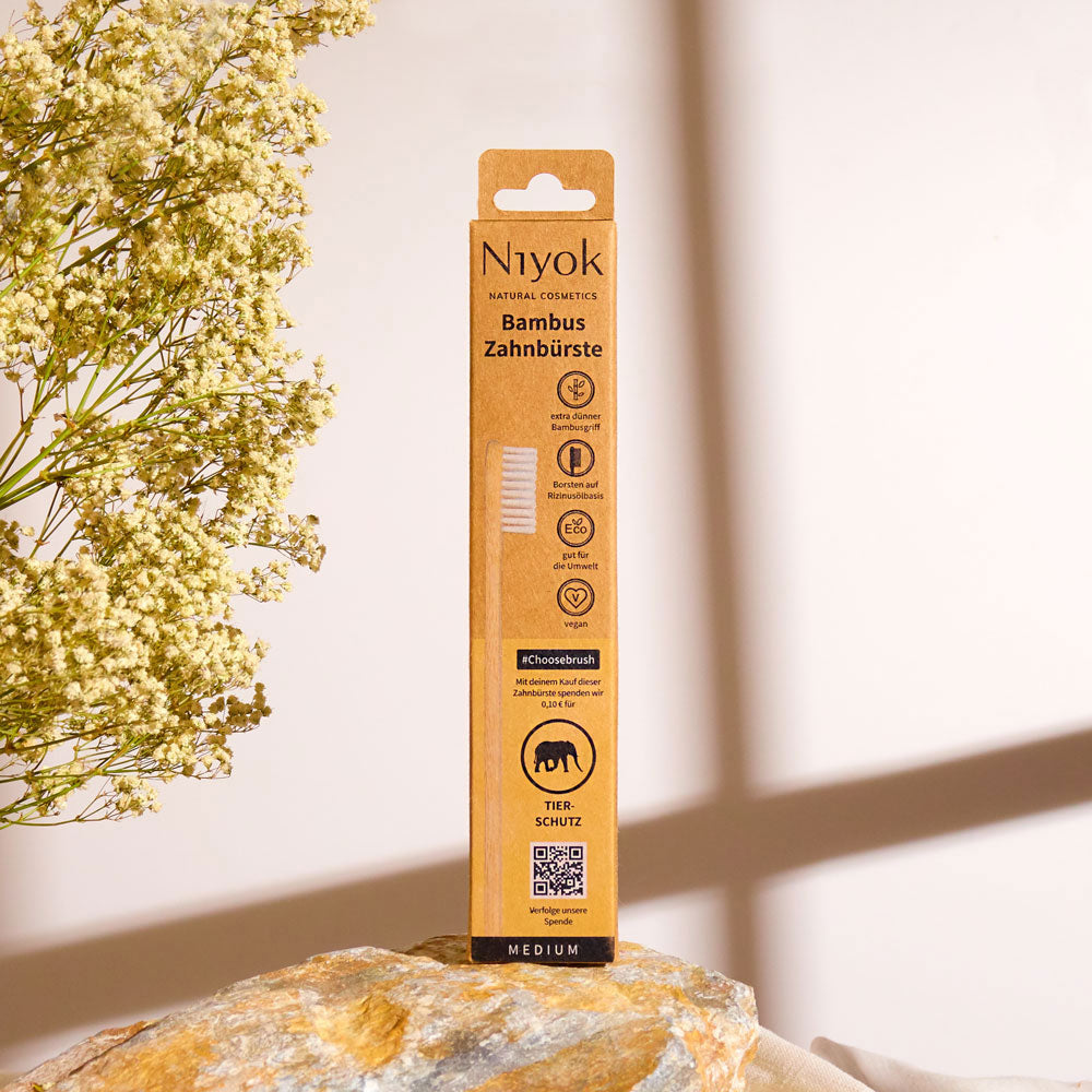 Niyok Bamboo Toothbrush - Animal Protection