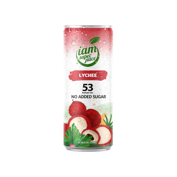 Lychee No Added Sugar 330ml