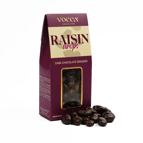 Raisin Drops in Dark Chocolate  100g