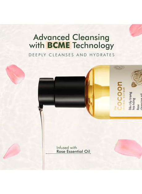 The Cocoon-Rose Cleansing Oil 140ml