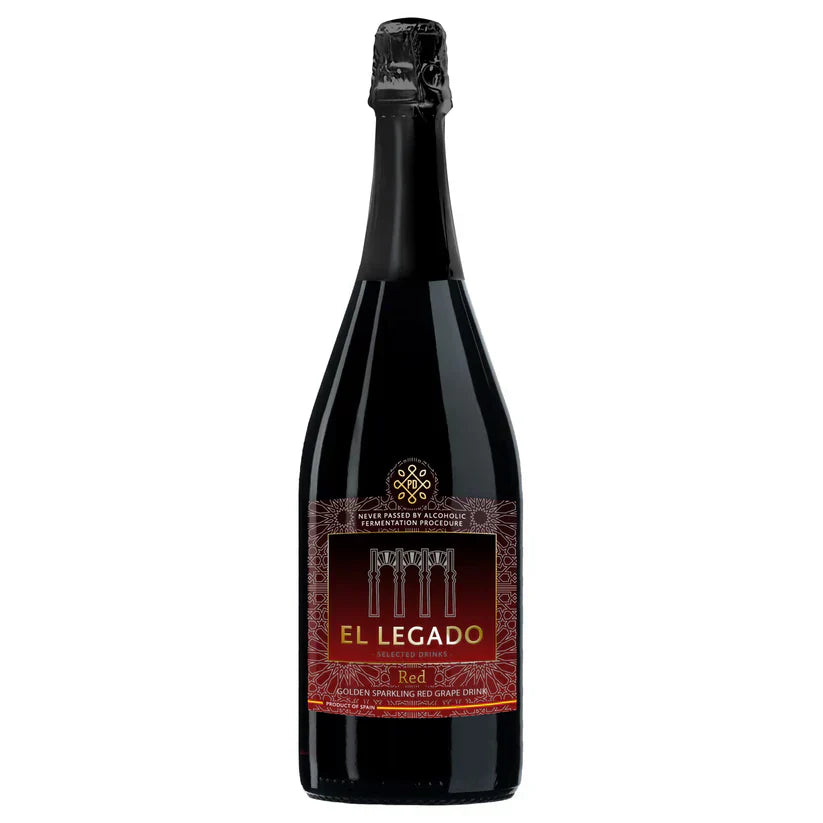 Non-Alcoholic Sparkling Red Grape Drink 0.0% 75cl