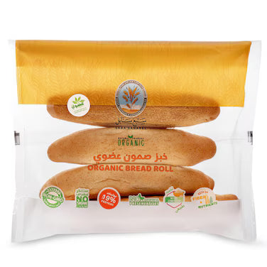 ORGANIC BREAD ROLL 4PCS