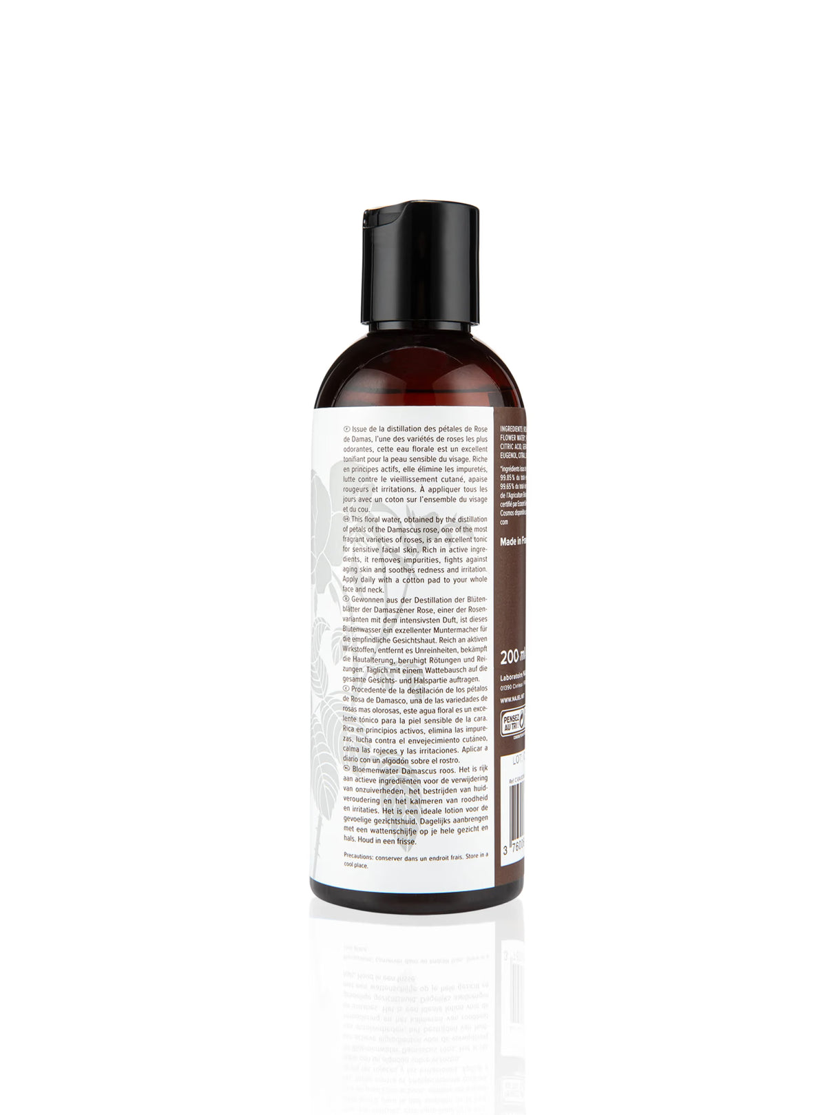 Organic Hydrolate Damascus Rose Face Toner 200ml