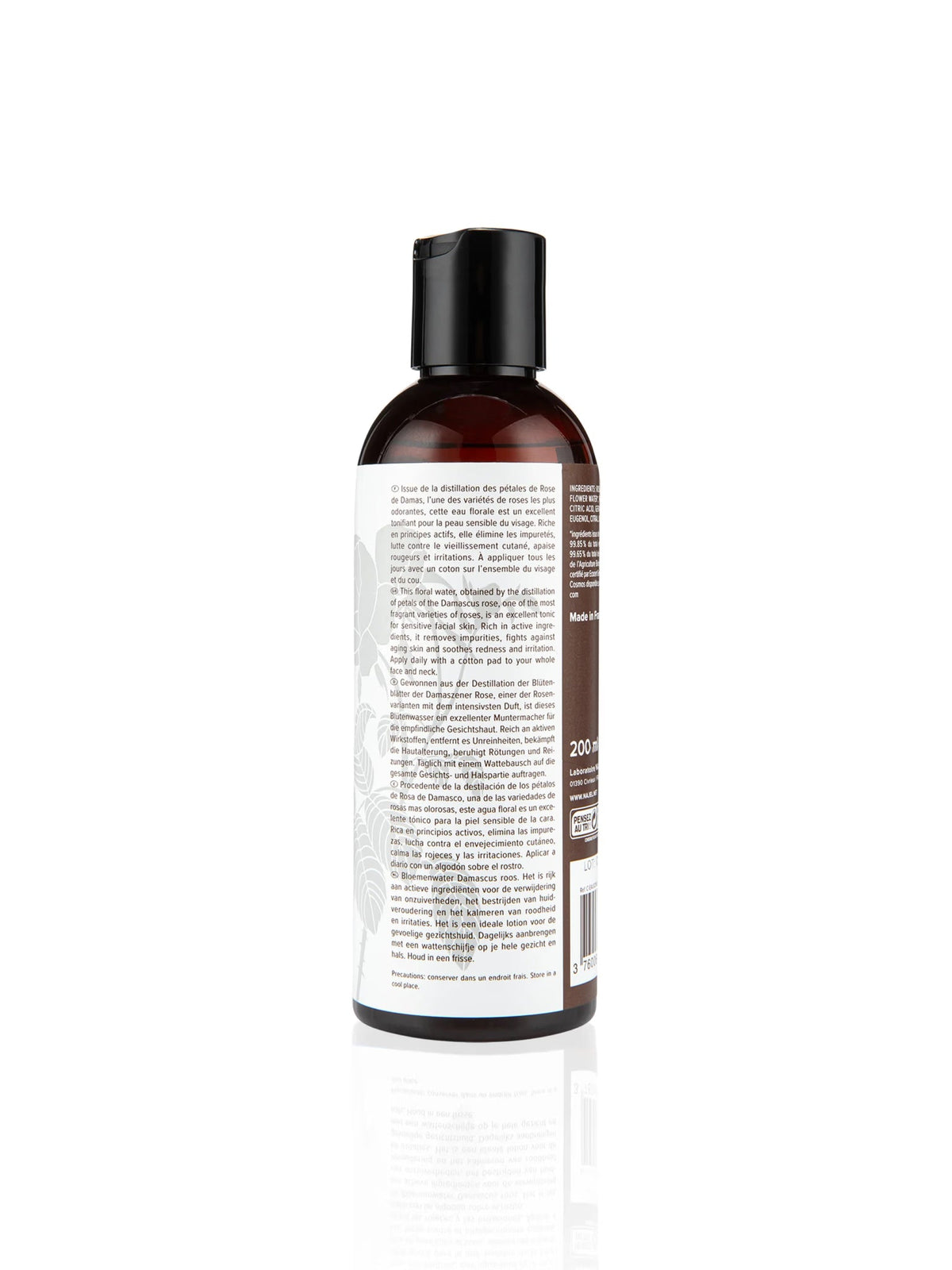 Organic Hydrolate Damascus Rose Face Toner 200ml