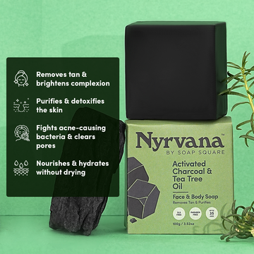 Charcoal & Tea Tree Oil Soap