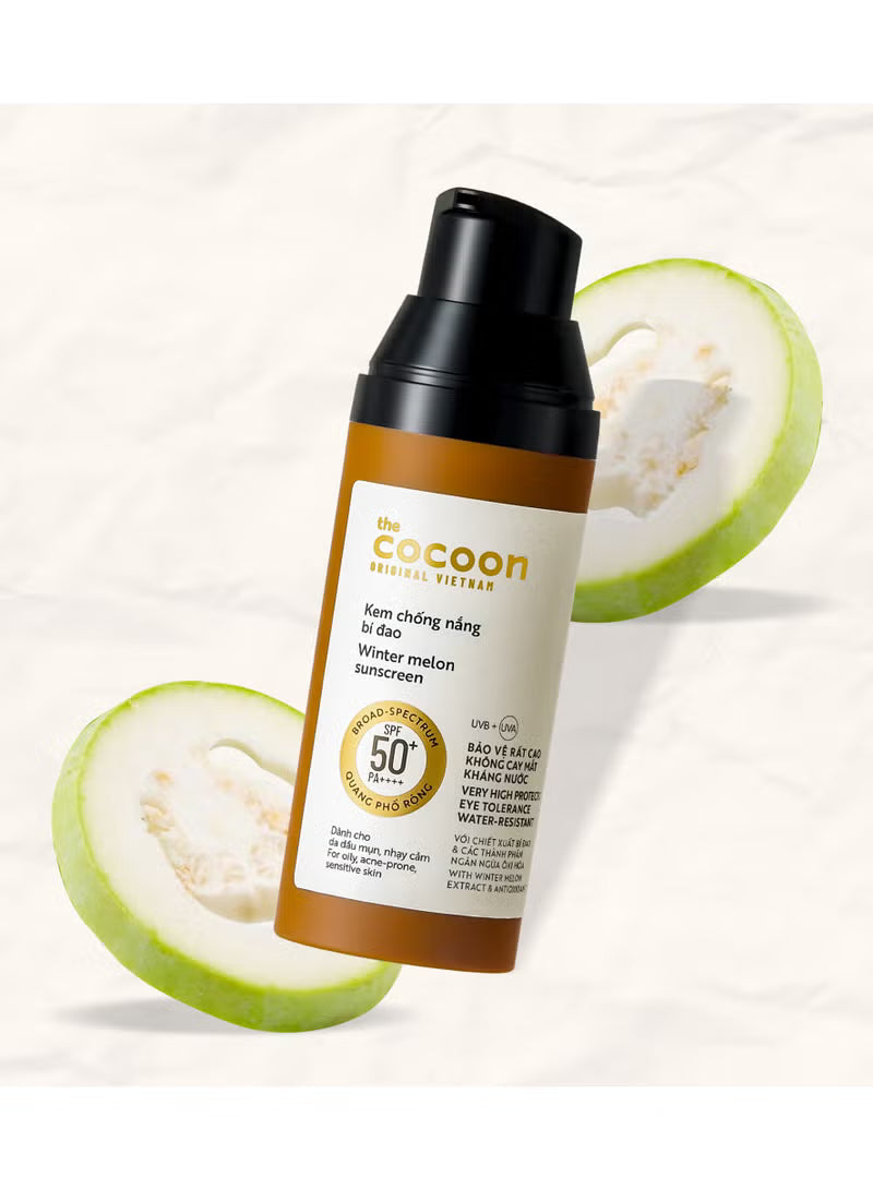 Winter Melon Sunscreen 100% Vegan Cosmetics 50ml