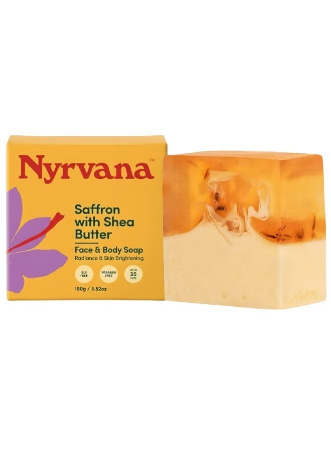 Saffron With Sea Butter Face & Body Soap