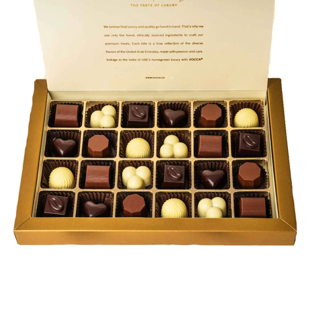 Pearl Ivory Assorted Pralines - Large 24 pcs