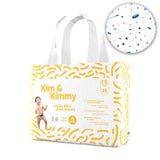 Kim & Kimmy Size 6 Diapers, 15-20kg, Qty 38
