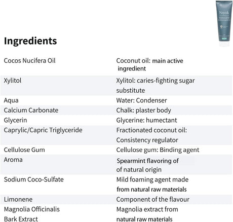 Niyok Toothpaste From Coconut Oil - Spearmint