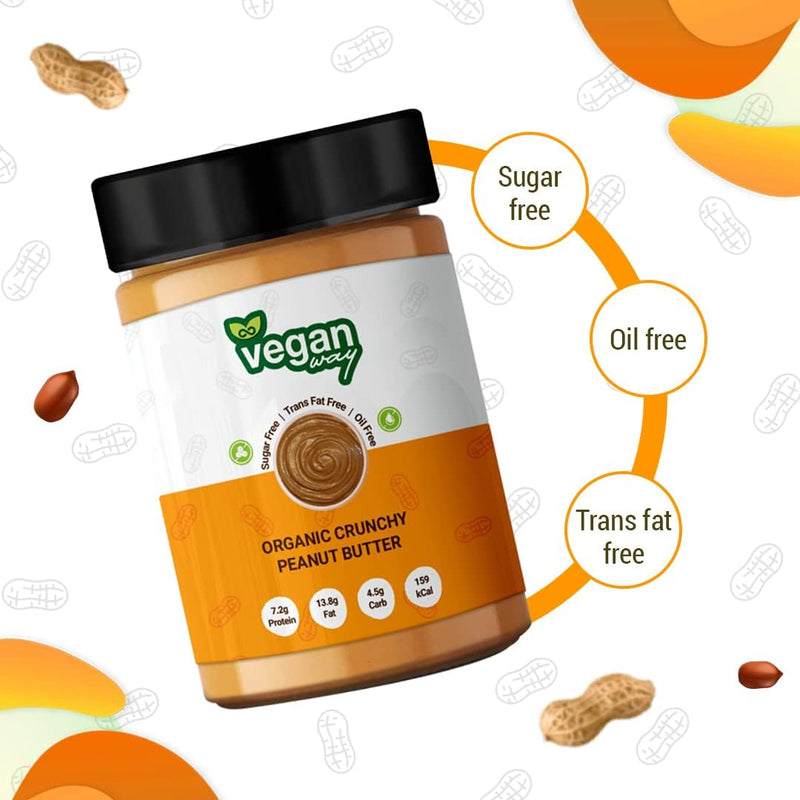 Organic Smooth Peanut Butter 280g