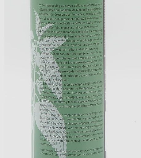 Organic Aleppo Soap Shampoo 2 in 1 - Dry Hair 500ml