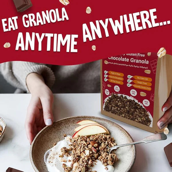 Naturally Gluten free Chocolate Granola 400g