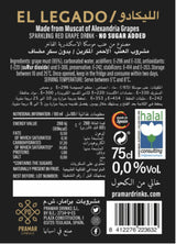 Non-Alcoholic Sparkling Red Grape Drink 0.0% 75cl