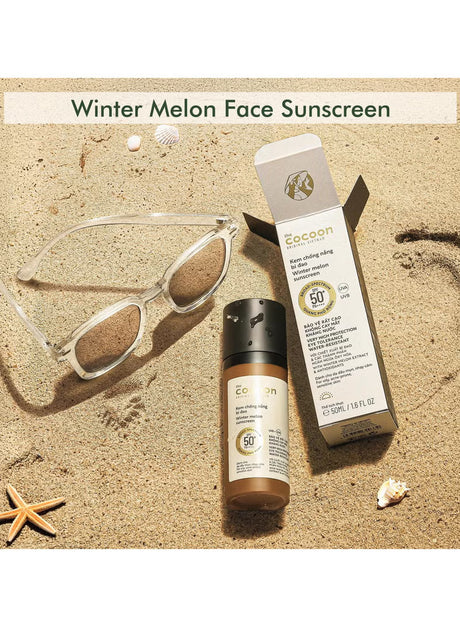 Winter Melon Sunscreen 100% Vegan Cosmetics 50ml