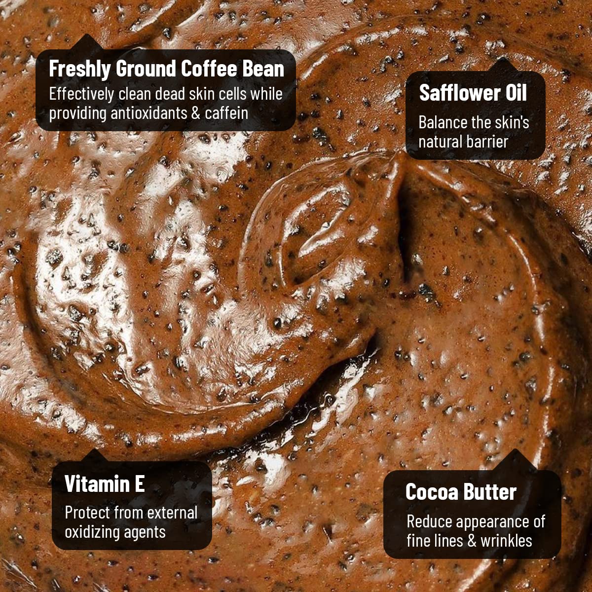 Dak Lak Coffee Face Polish 100% Vegan Cosmetics 150ml