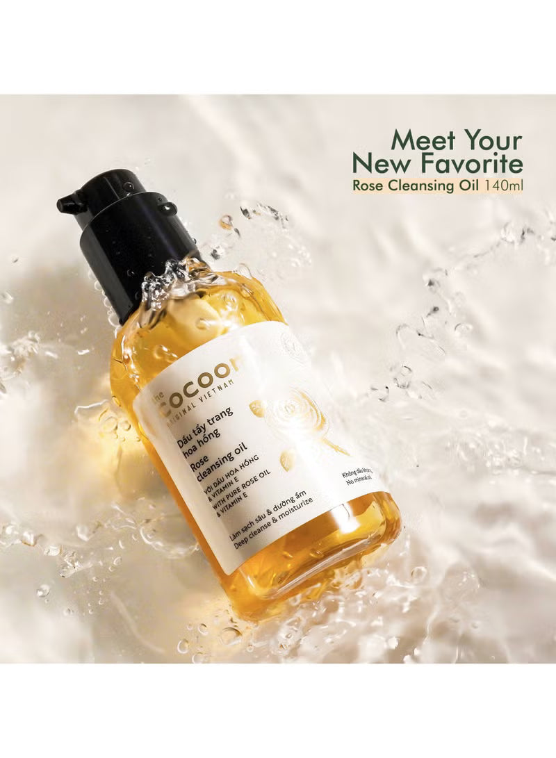 The Cocoon-Rose Cleansing Oil 140ml