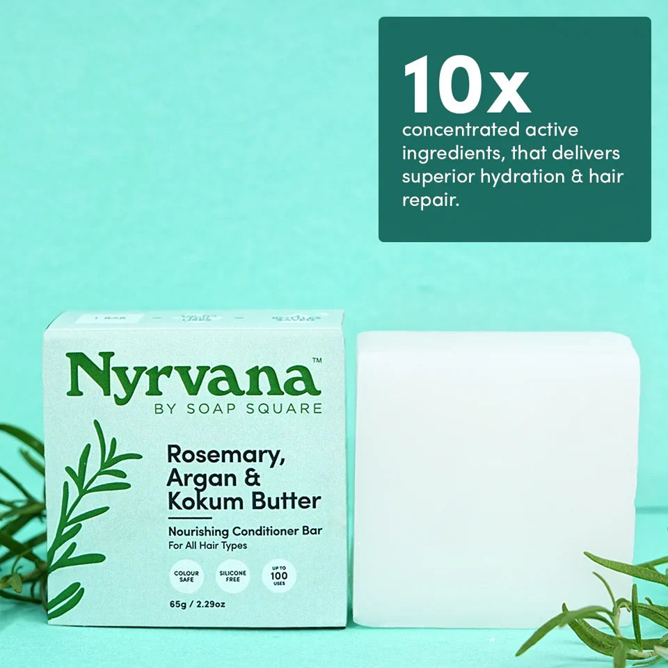 Rosemary, Argan & Kokum Butter Conditioner Bar