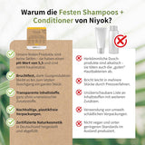 Niyok 2 In 1 Shampoo Bar + Conditioner Bar - Vitamina